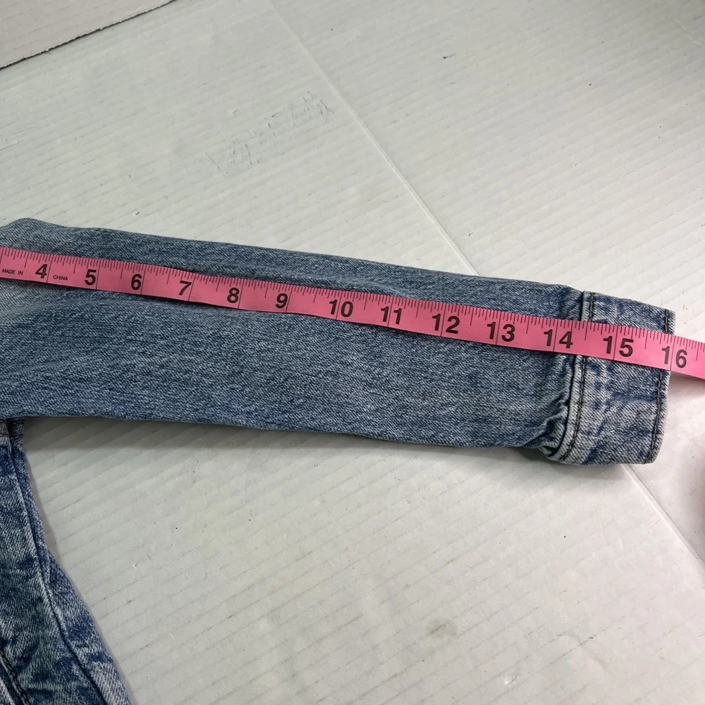 Oshkosh B'gosh Denim Jean Jacket Button Up Unisex‎ Toddler Size 5/5A